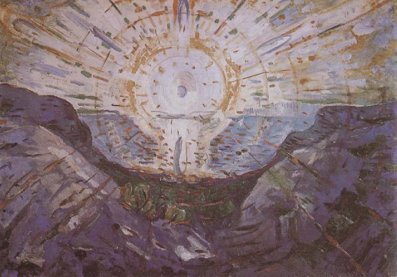 Edvard Munch Sun china oil painting image